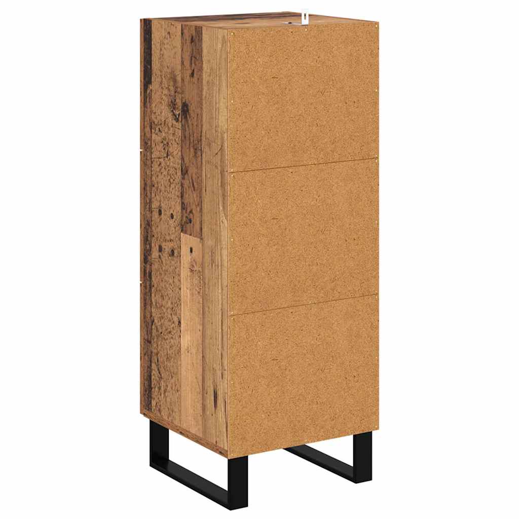 Sideboard Altholz 34,5 x 34 x 90 cm Holzwerkstoff