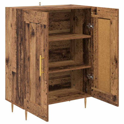 vidaXL Sideboard Altholz 69,5 x 34 x 90 cm Verbundholz und Eisen