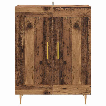 vidaXL Sideboard Altholz 69,5 x 34 x 90 cm Verbundholz und Eisen