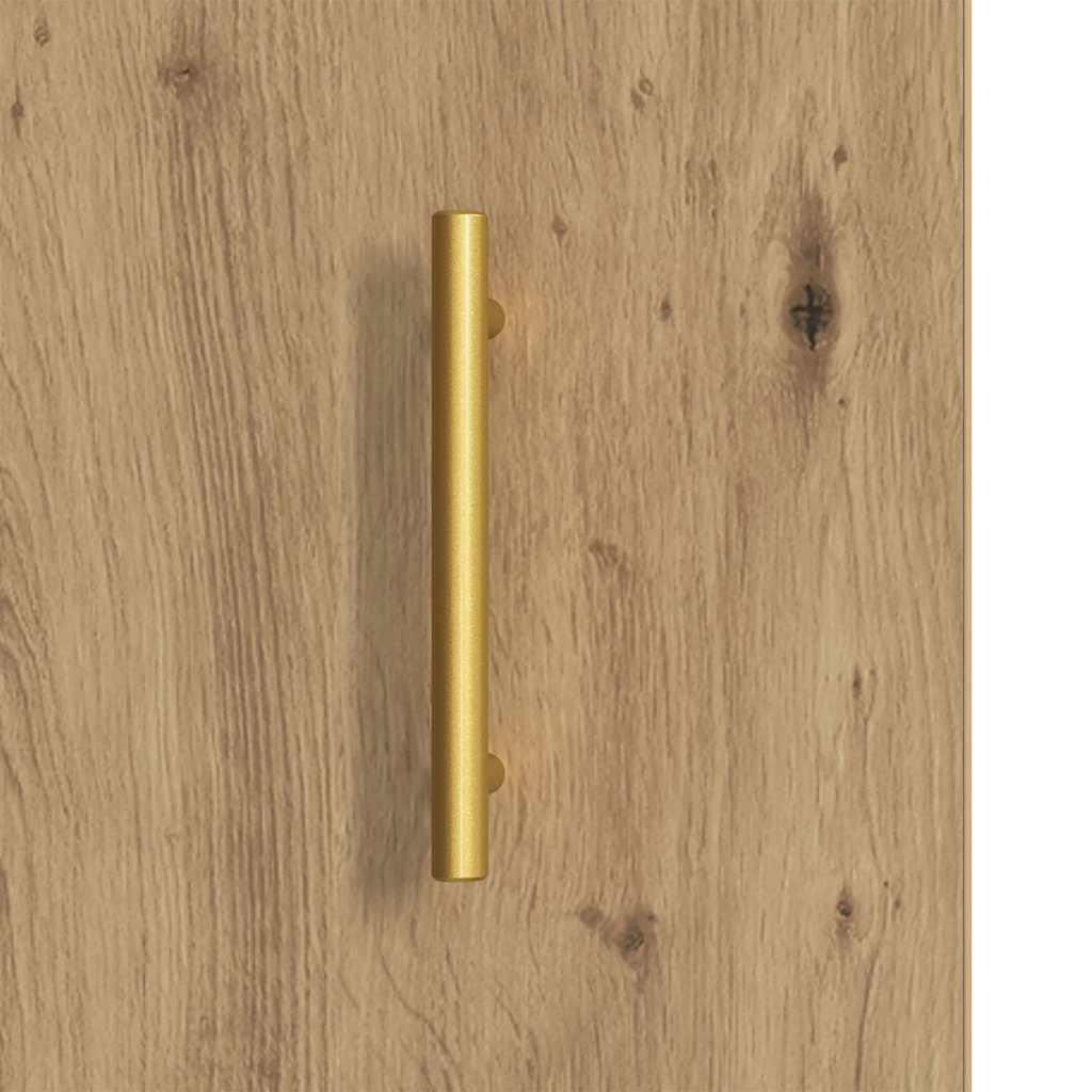 Sideboard Artisan-Eiche 69,5 x 34 x 90 cm Verbundholz und Eisen