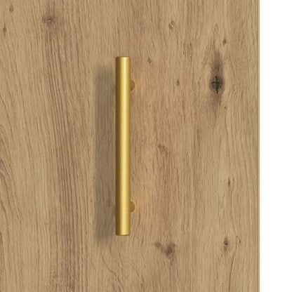 Sideboard Artisan-Eiche 69,5 x 34 x 90 cm Verbundholz und Eisen