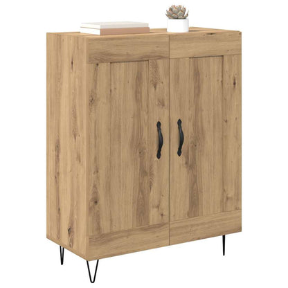 Sideboard Artisan-Eiche 69,5 x 34 x 90 cm Verbundholz und Eisen