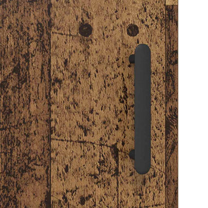 vidaXL Buffet en bois recyclé 69,5 x 34 x 90 cm Bois d'ingénierie et fer