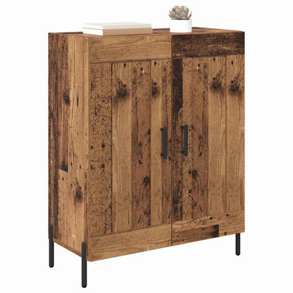 vidaXL Buffet en bois recyclé 69,5 x 34 x 90 cm Bois d'ingénierie et fer