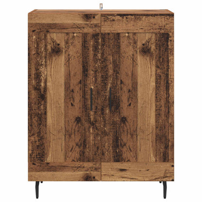 vidaXL Buffet en bois recyclé 69,5 x 34 x 90 cm Bois d'ingénierie et fer