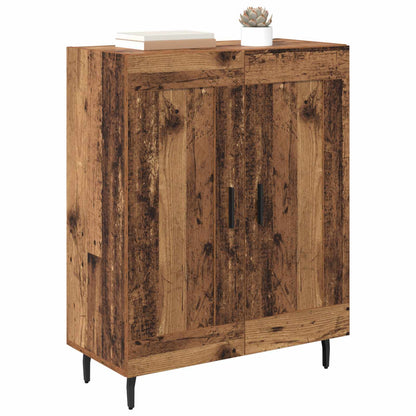 vidaXL Buffet en bois recyclé 69,5 x 34 x 90 cm Bois d'ingénierie et fer