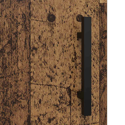 vidaXL Buffet en bois recyclé 69,5 x 34 x 90 cm Bois d'ingénierie et fer