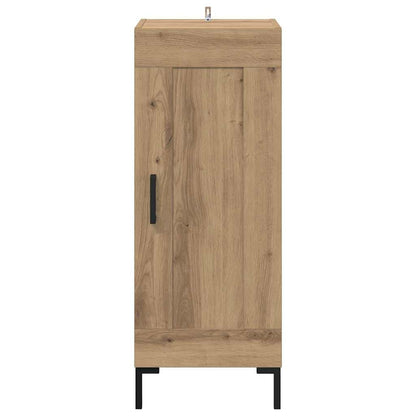 vidaXL Sideboard Olden Artisan-Eiche 34,5 x 34 x 90 cm