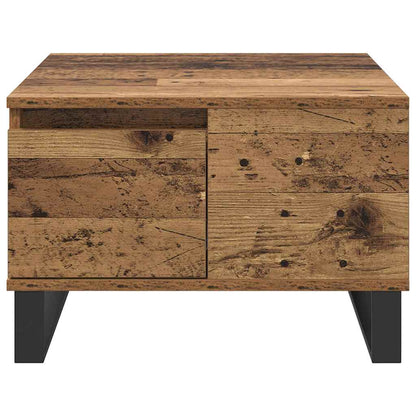 vidaXL Couchtisch Altholz 55 x 55 x 36,5 cm Holzwerkstoff