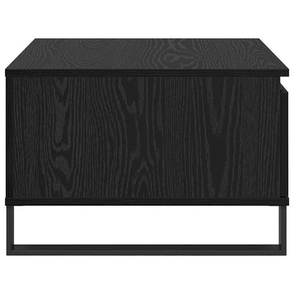 vidaXL Couchtisch Schwarz Eichen-Optik 55 x 55 x 36,5 cm Holzwerkstoff