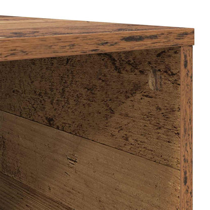 vidaXL Couchtisch Altholz 80 x 80 x 36,5 cm Holzwerkstoff