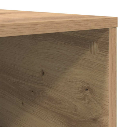 vidaXL Couchtisch Artisan-Eiche 80 x 80 x 36,5 cm Holzwerkstoff