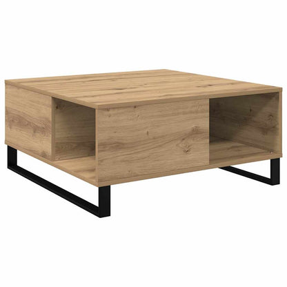 Couchtisch Artisan-Eiche 80 x 80 x 36,5 cm Holzwerkstoff