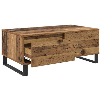 vidaXL Couchtisch Altholz 90 x 50 x 36,5 cm Holzwerkstoff