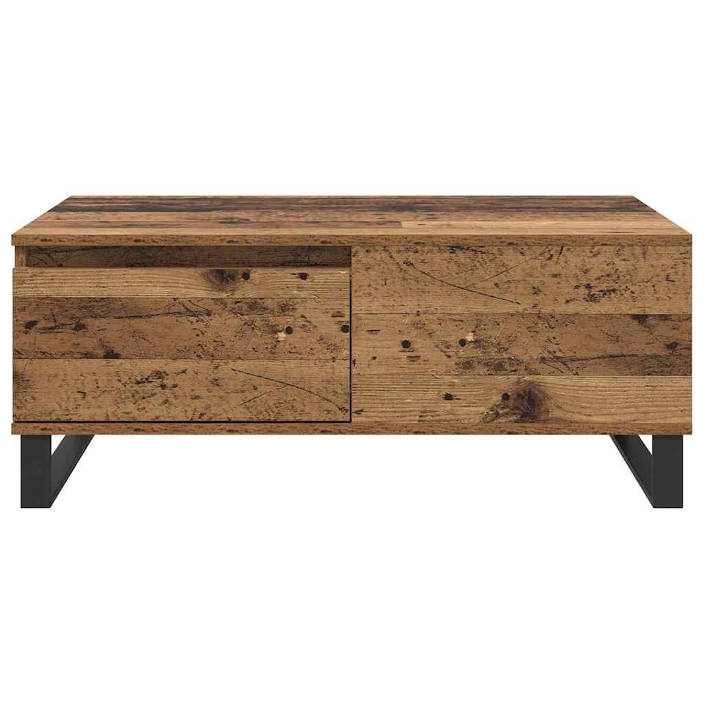 vidaXL Couchtisch Altholz 90 x 50 x 36,5 cm Holzwerkstoff