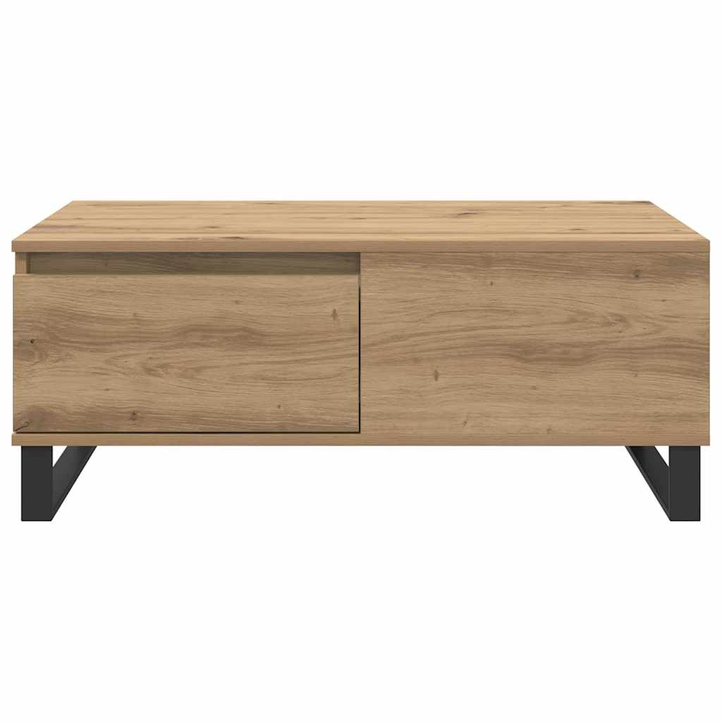 vidaXL Couchtisch Artisan-Eiche 90 x 50 x 36,5 cm Holzwerkstoff