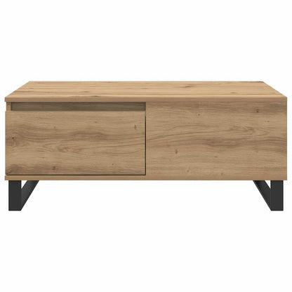 vidaXL Couchtisch Artisan-Eiche 90 x 50 x 36,5 cm Holzwerkstoff