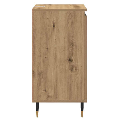 vidaXL Sideboard 2 pcs Artisan-Eiche 40 x 35 x 70 cm