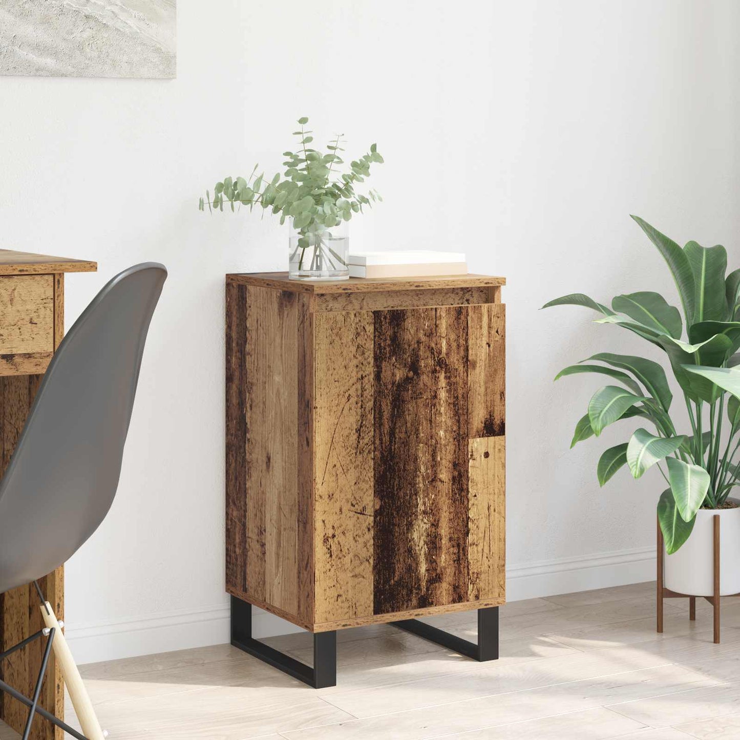 vidaXL Sideboard Altholz 40 x 35 x 70 cm Holzwerkstoff