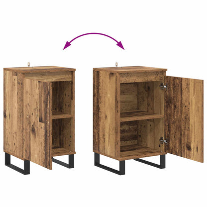 vidaXL Sideboard Altholz 40 x 35 x 70 cm Holzwerkstoff