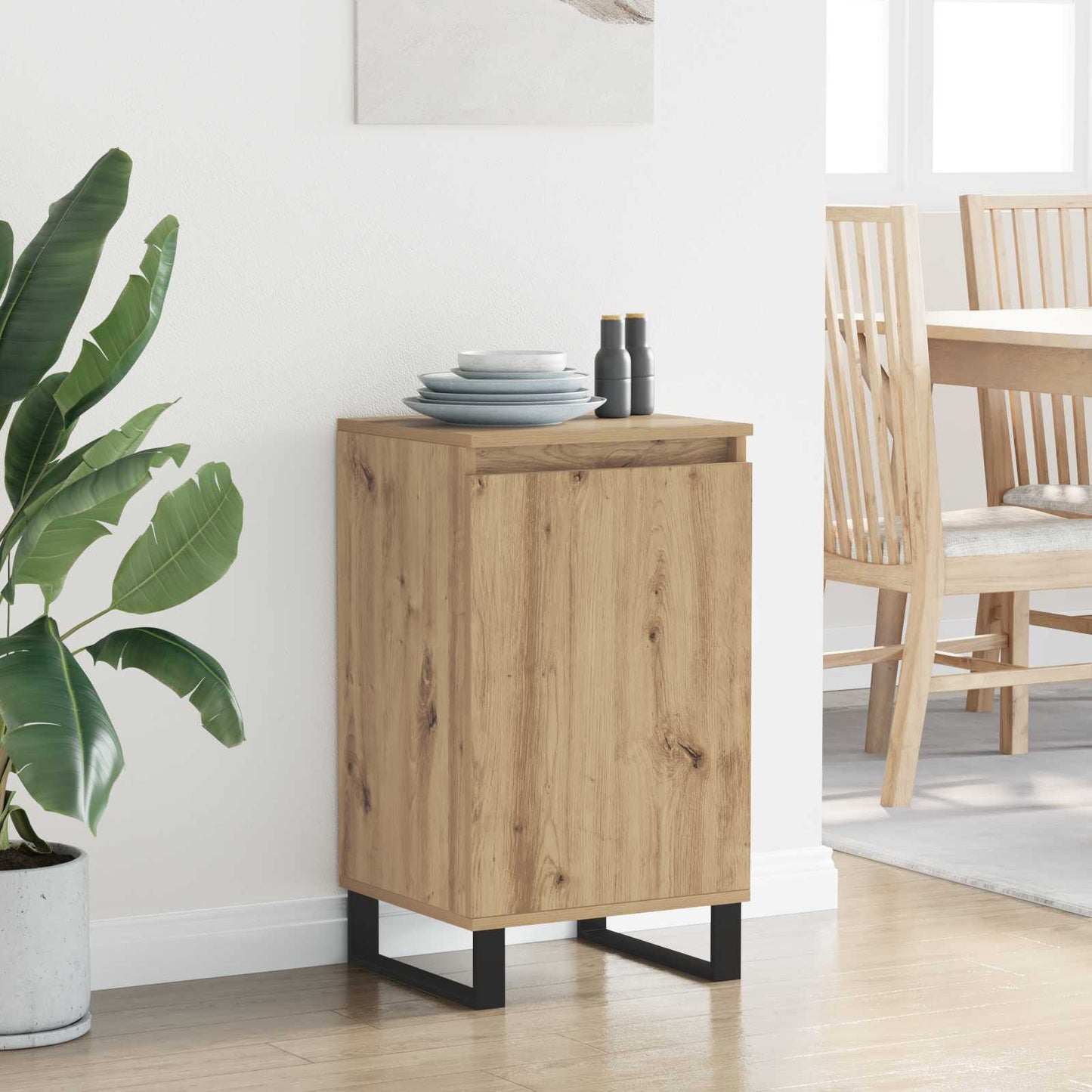 vidaXL Sideboard Artisan-Eiche 40 x 35 x 70 cm Holzwerkstoff