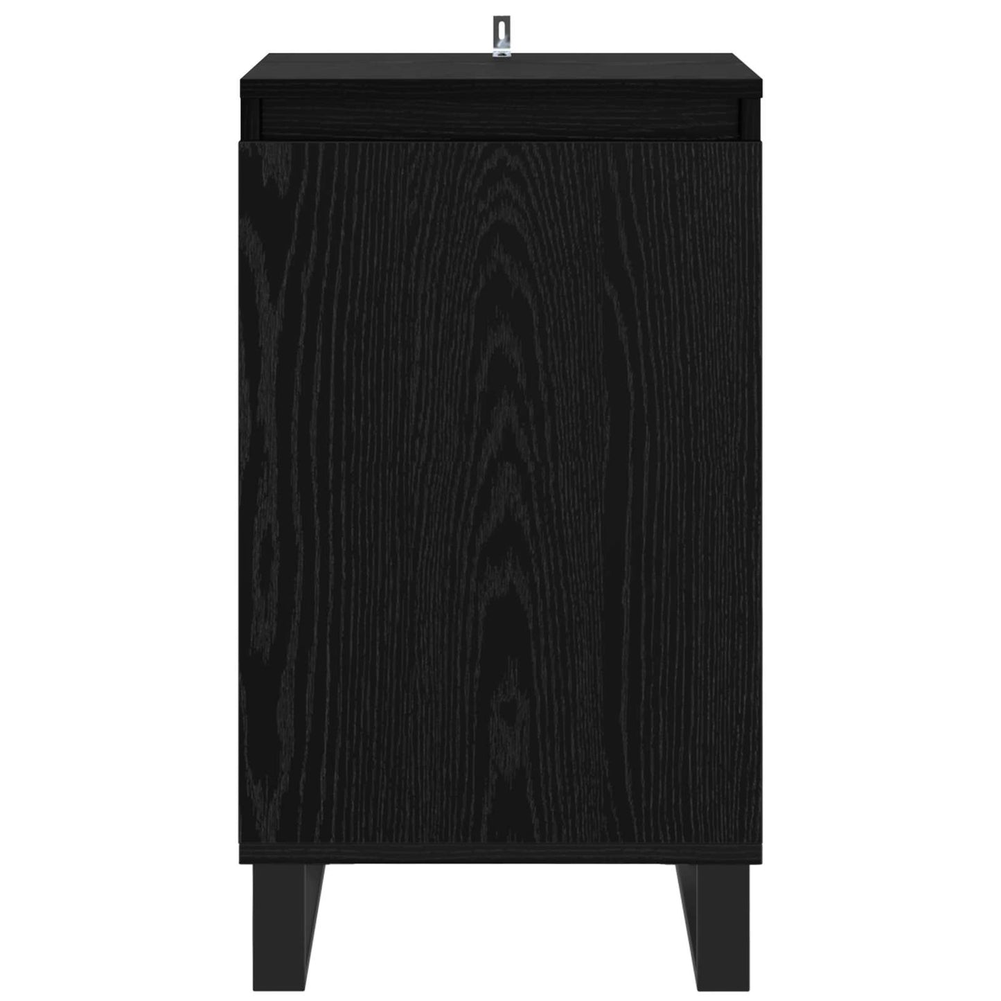vidaXL Sideboard Schwarz Eichen-Optik 40 x 35 x 70 cm Holzwerkstoff