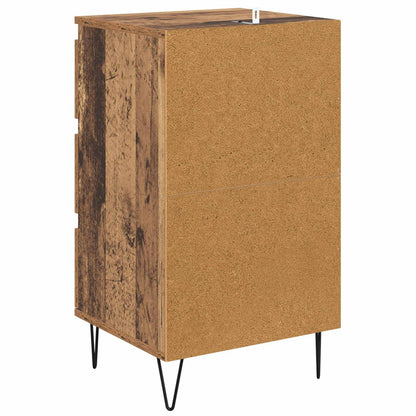 vidaXL Sideboard Altholz 40 x 35 x 70 cm Verbundholz und Eisen