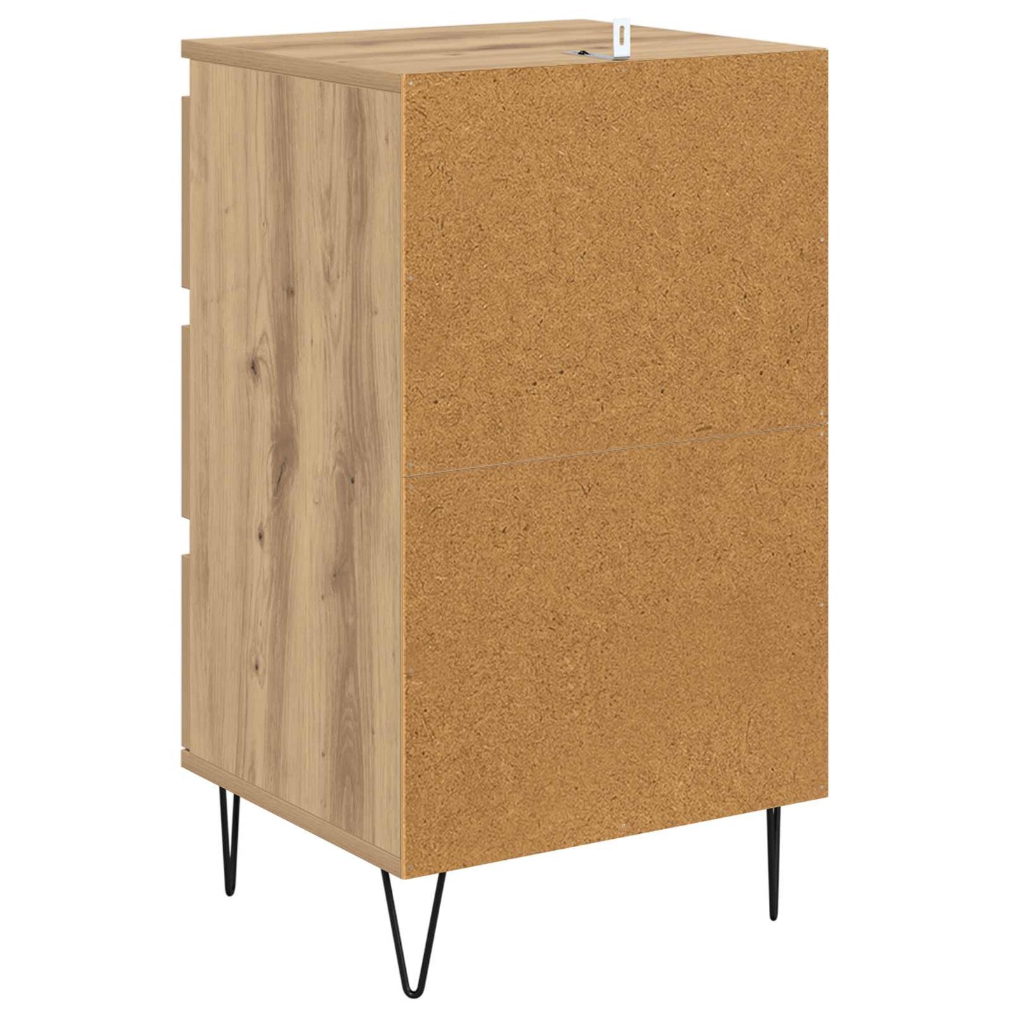 vidaXL Sideboard Artisan-Eiche 40 x 35 x 70 cm Verbundholz und Eisen