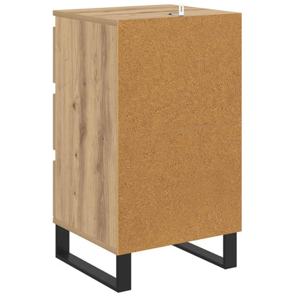 vidaXL Sideboard mit Schubladen Altholz Holzwerkstoff