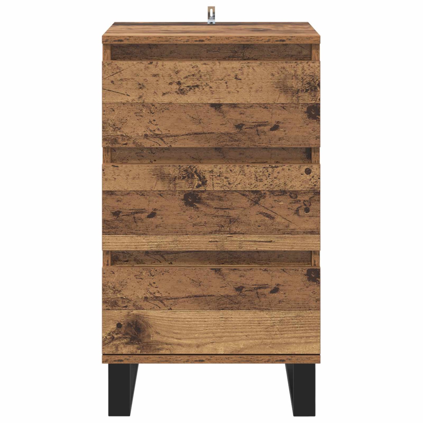 vidaXL Sideboard mit Schubladen Altholz Holzwerkstoff