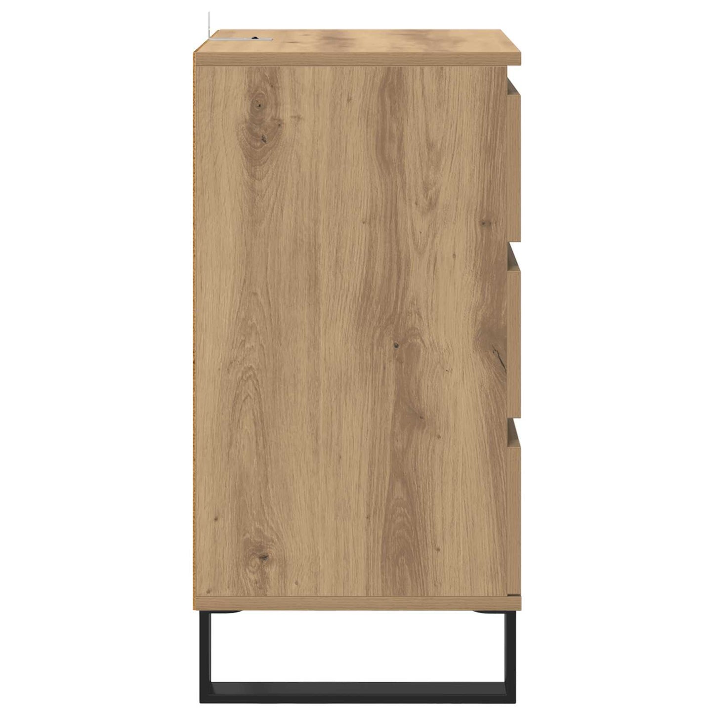 vidaXL Sideboard mit Schubladen Artisan-Eiche Holzwerkstoff