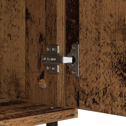 Sideboard Altholz 60 x 35 x 70 cm Verbundholz und Eisen