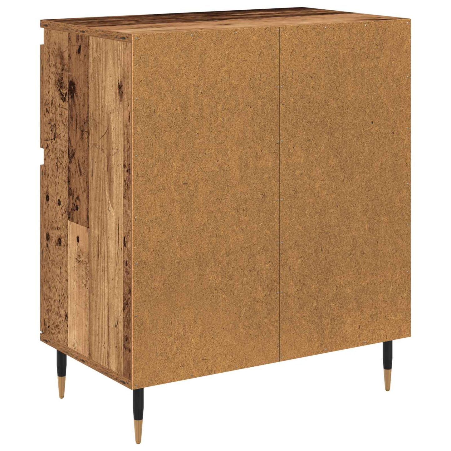 vidaXL Sideboard Altholz 60 x 35 x 70 cm Verbundholz und Eisen