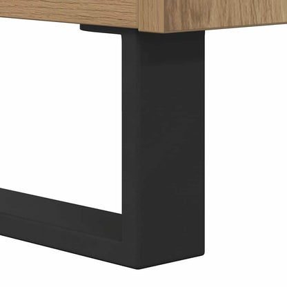 Sideboard Artisan-Eiche 60 x 35 x 70 cm Verbundholz und Eisen