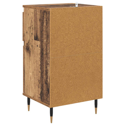 vidaXL Sideboard Altholz 40 x 35 x 70 cm Verbundholz und Eisen