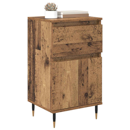 vidaXL Sideboard Altholz 40 x 35 x 70 cm Verbundholz und Eisen