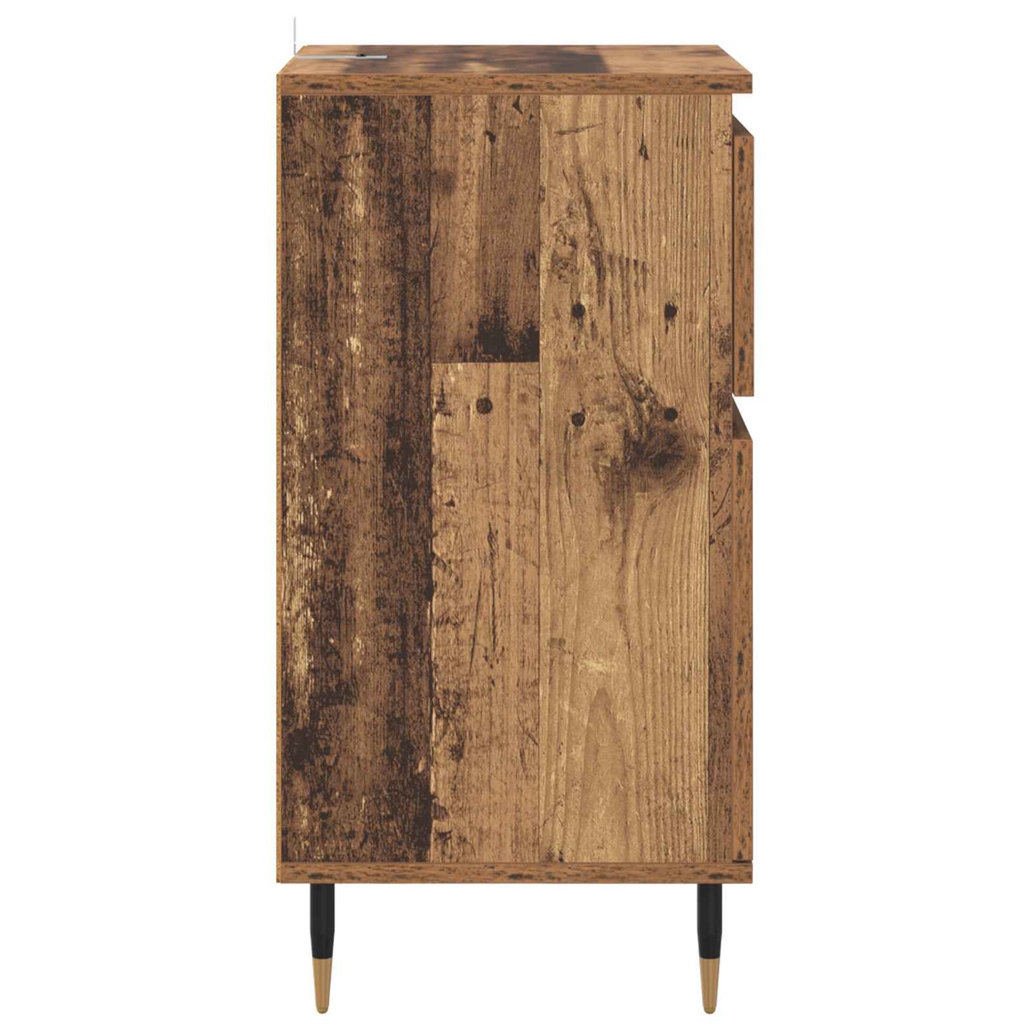 vidaXL Sideboard Altholz 40 x 35 x 70 cm Verbundholz und Eisen