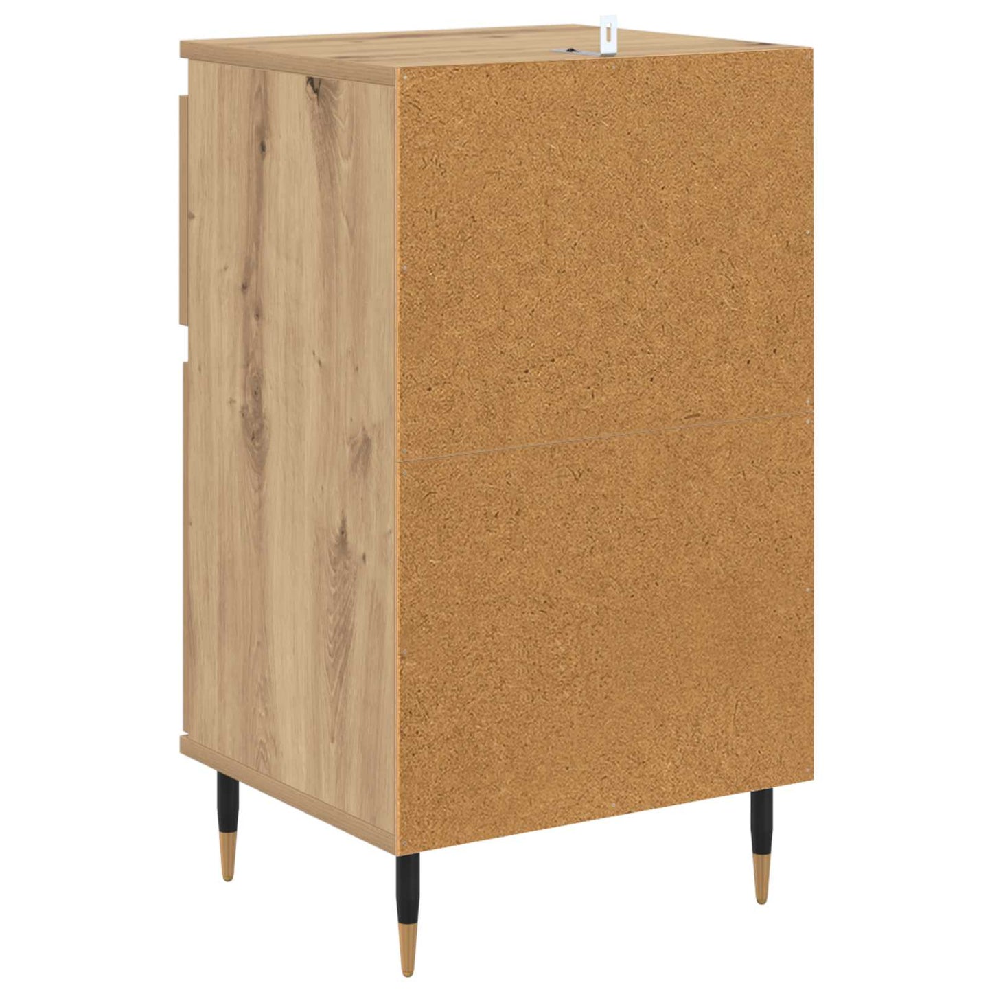 vidaXL Sideboard Artisan-Eiche 40 x 35 x 70 cm Verbundholz und Eisen