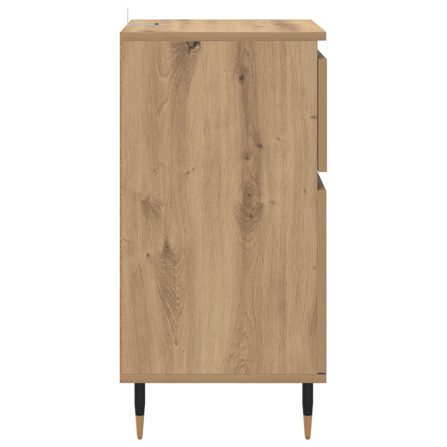 vidaXL Sideboard Artisan-Eiche 40 x 35 x 70 cm Verbundholz und Eisen