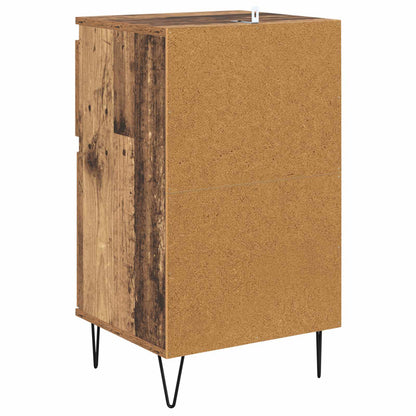 vidaXL Sideboard mit Schubladen Altholz 35 x 40 x 70 cm Holzwerkstoff