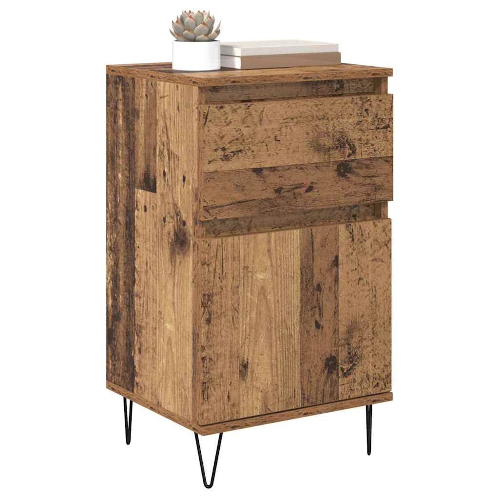 Sideboard mit Schubladen Altholz 35 x 40 x 70 cm Holzwerkstoff