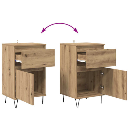 vidaXL Sideboard Artisan-Eiche 35 x 40 x 70 cm Holzwerkstoff