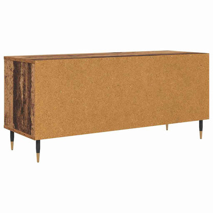 vidaXL TV-Schränk Altholz 100 x 34,5 x 44,5 cm Verbundholz und Eisen