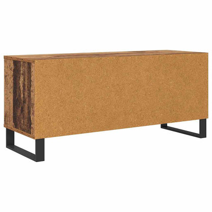 vidaXL TV-Schränk Altholz 100 x 34,5 x 44,5 cm Verbundholz und Eisen