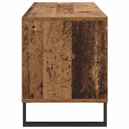 vidaXL TV-Schränk Altholz 100 x 34,5 x 44,5 cm Verbundholz und Eisen