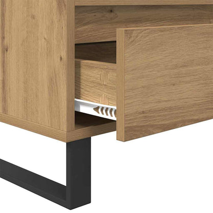 vidaXL TV-Schränk mit Schubladen Artisan-Eiche 100 x 34,5 x 44,5 cm
