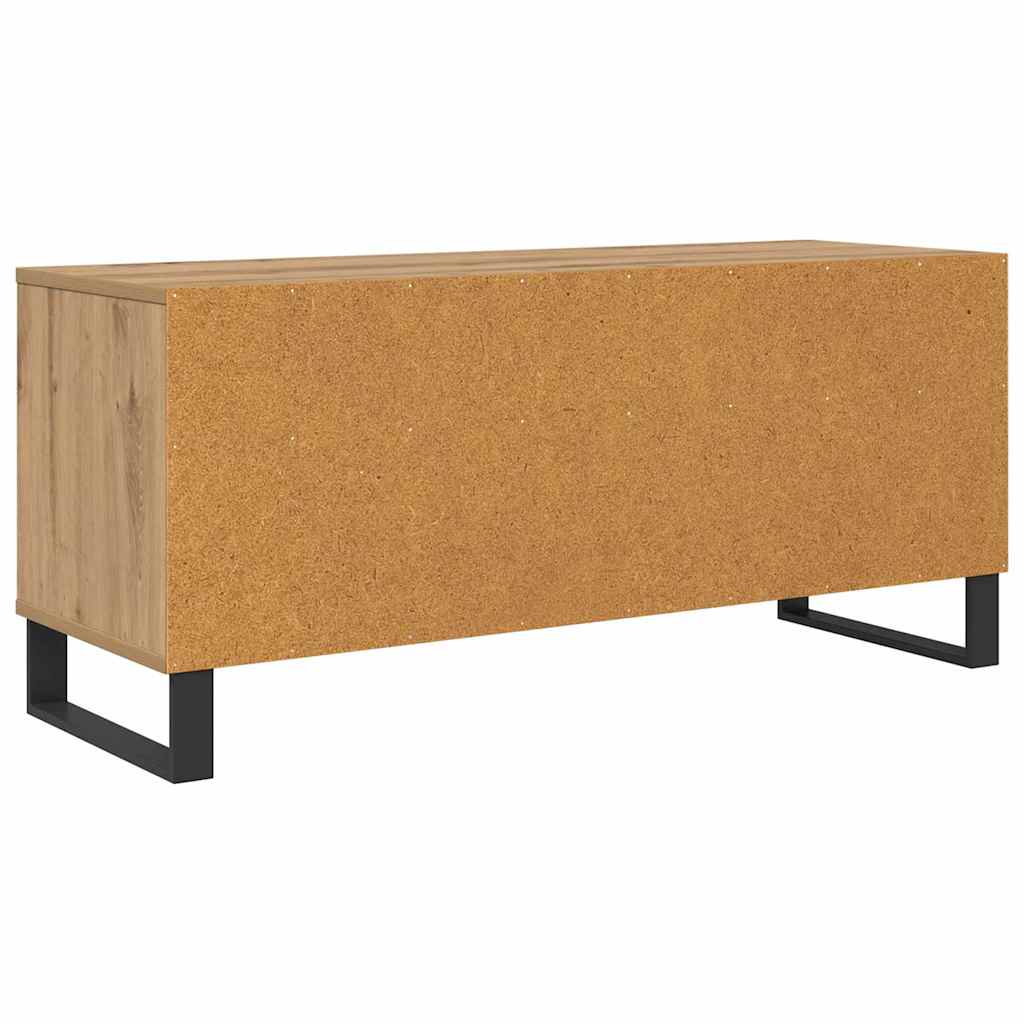 vidaXL TV-Schränk mit Schubladen Artisan-Eiche 100 x 34,5 x 44,5 cm