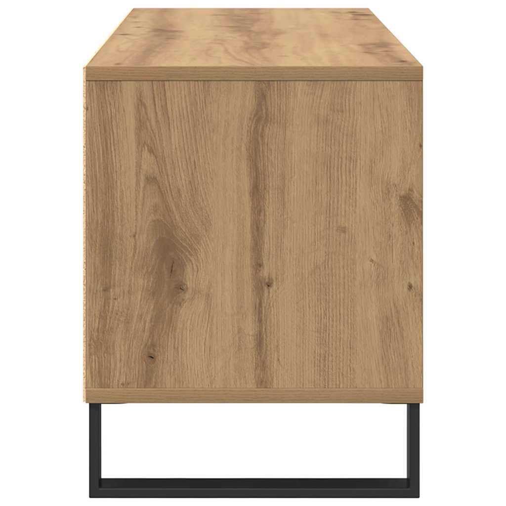 vidaXL TV-Schränk mit Schubladen Artisan-Eiche 100 x 34,5 x 44,5 cm