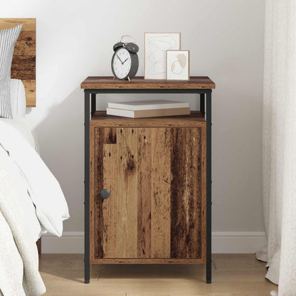 vidaXL Nachttisch Altholz 40 x 42 x 60cm Holzwerkstoff