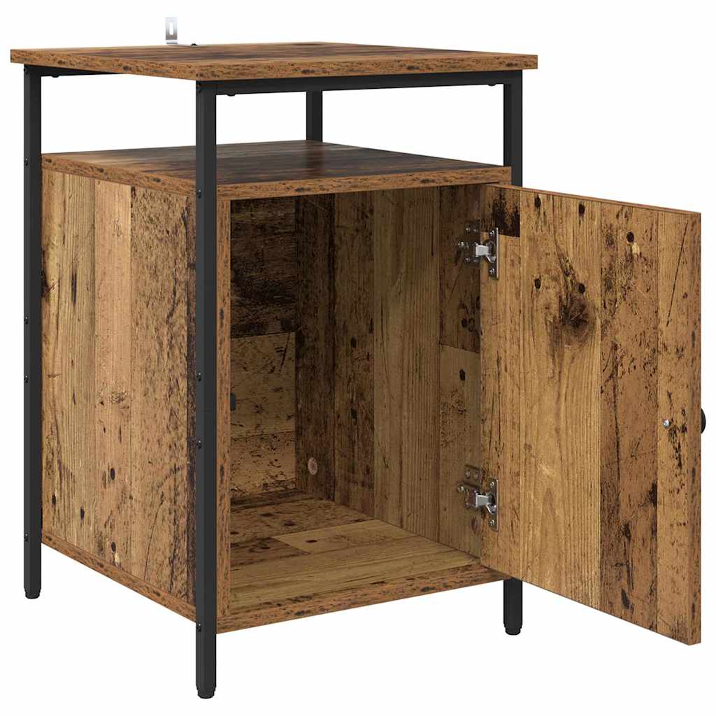 Nachttisch Altholz 40 x 42 x 60cm Holzwerkstoff